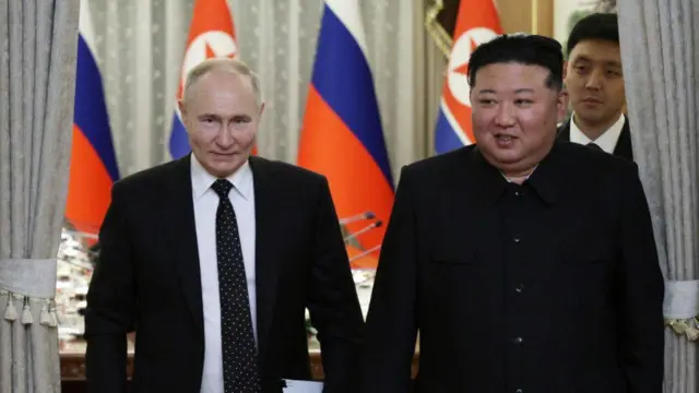 Путін і Ин домовились: КНДР може відправити 25 тис. робітників до РФ на завод із виробництва БПЛА