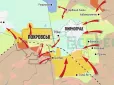 Карта бойових дій за період 15-22 листопада: Поки Покровськ і Костянтинівка тримають удар, росіяни хочуть обійти Слов’янськ із півночі