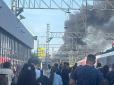 Паніка на Фінляндському вокзалі: У Санкт-Петербурзі після вибуху горить оборонний завод 